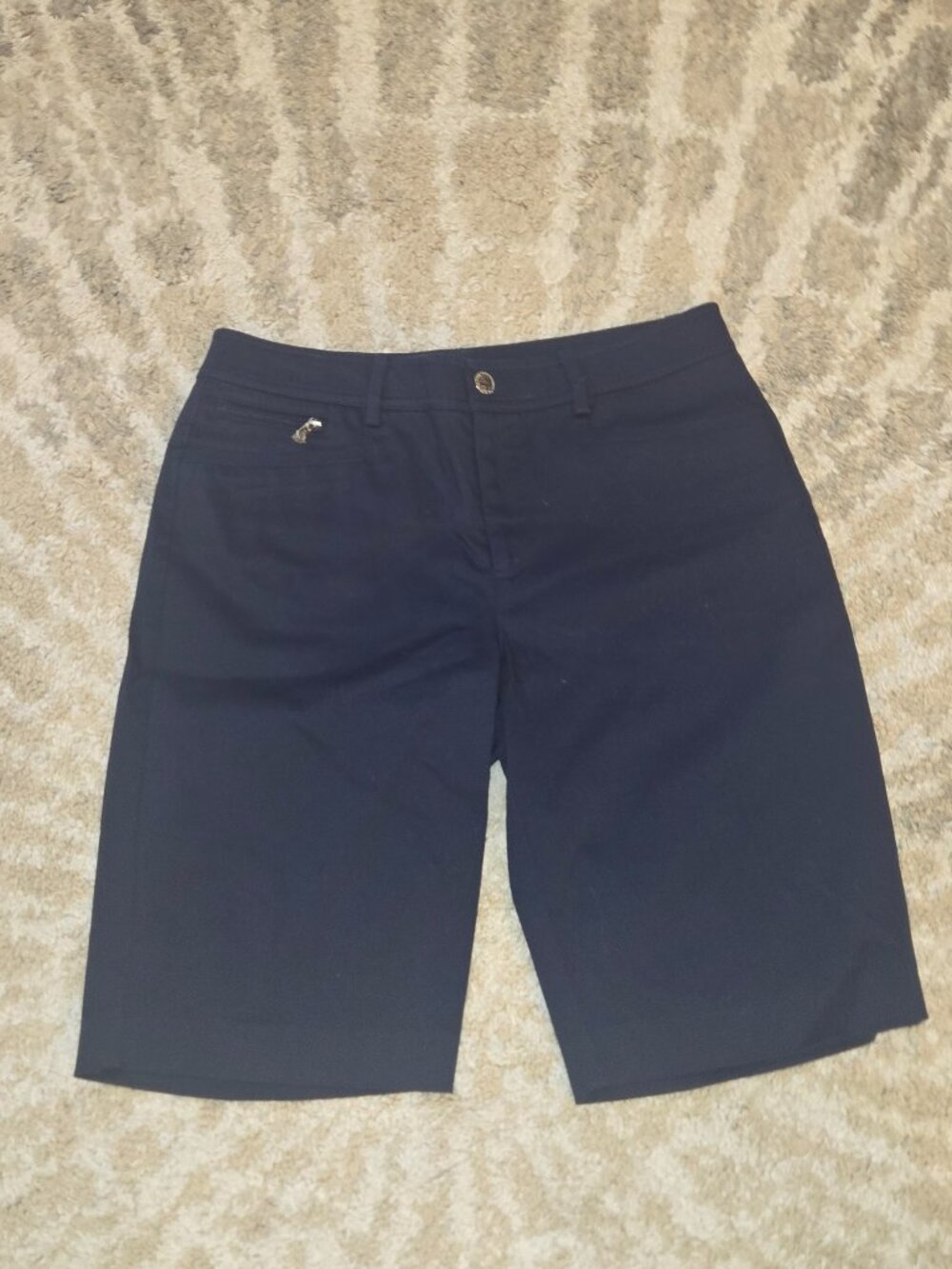 Lauren Ralph Lauren Cotton Blend Chino Bermuda Shorts Size 4